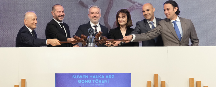 Borsa İstanbul’da gong Suwen için çaldı