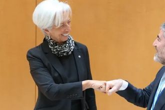 Bakan Nebati, Lagarde ile görüştü