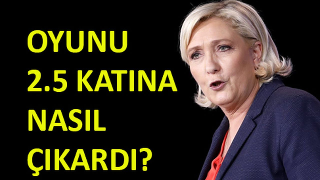 Kaybeden kazanan Le Pen