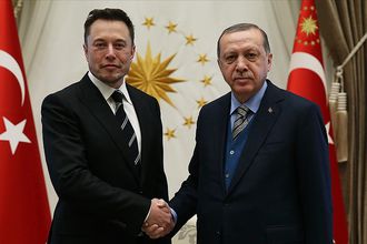 Erdoğan, Elon Musk ile görüştü