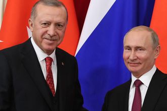 Erdoğan, Putin ile görüştü