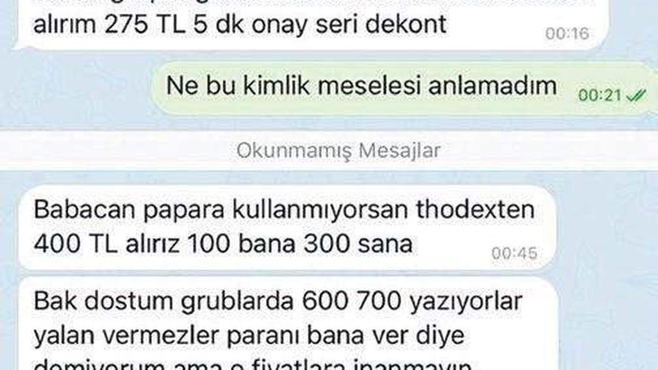 "Thodex'ten paranı kurtarırım" diyenlere dikkat!