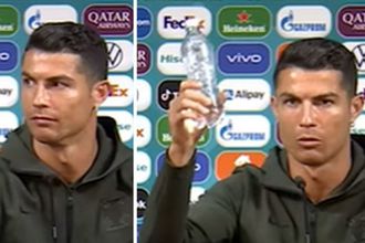 Ronaldo "Su için" dedi Coca Cola’nın hisseleri düştü!