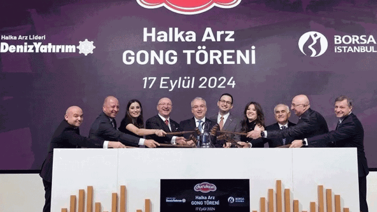 Borsa İstanbul’da gong, Durukan Şekerleme için çaldı