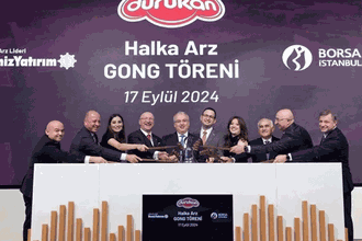 Borsa İstanbul’da gong, Durukan Şekerleme için çaldı