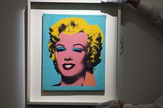 Marilyn Monroe portresi rekor fiyata satıldı