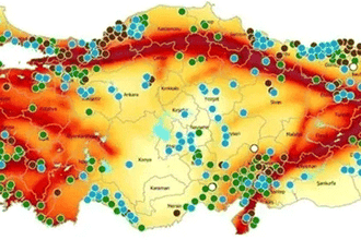 Türkiye'nin afet risk haritası açıklandı